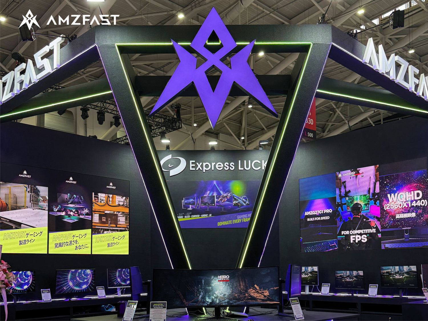 AMZFAST Unveils Expanded 2026 Lineup at Computex, Spanning OLED, Smart TV Integration, and Next-Generation Esports Displays