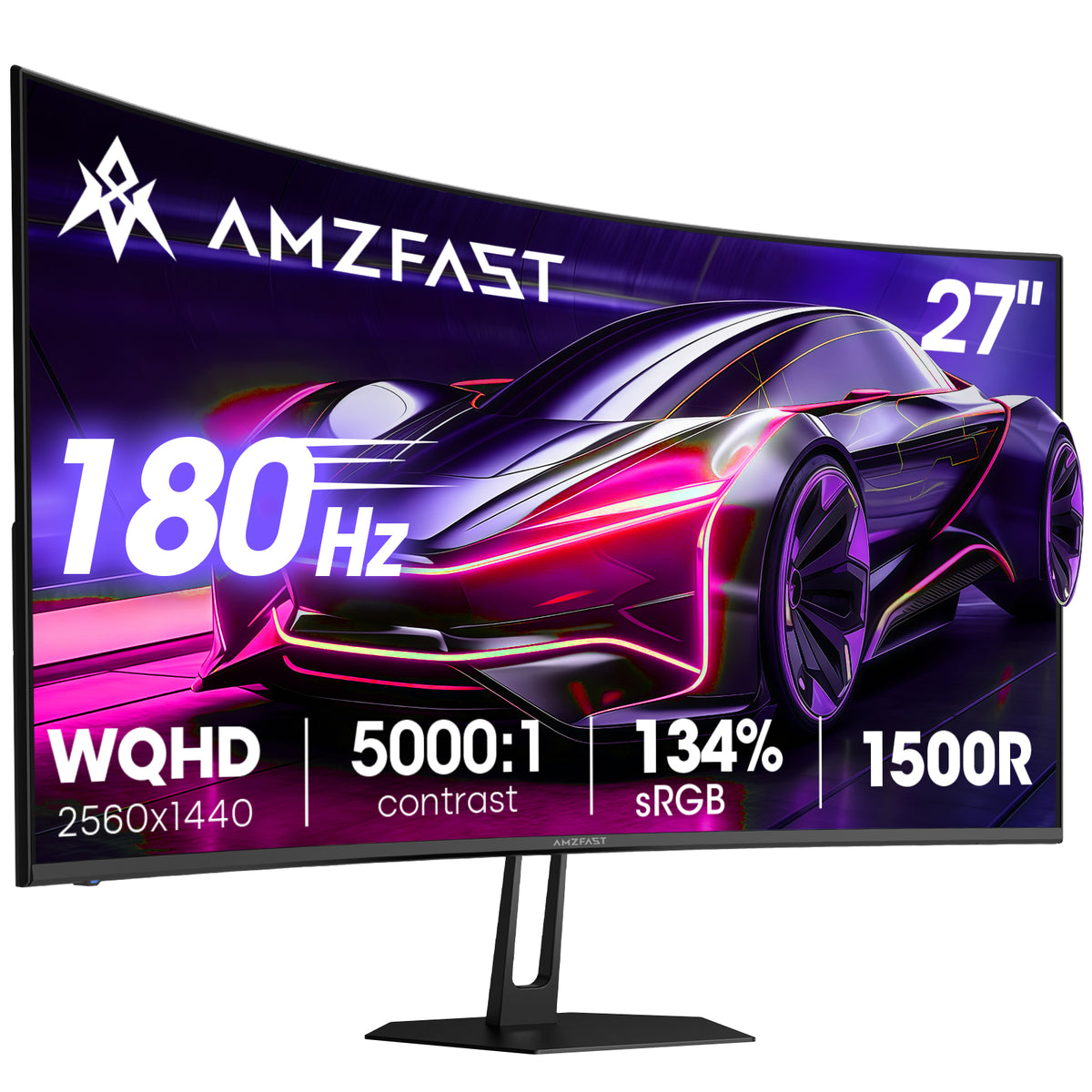 AMZG27C1Q, 27" Curved Gaming Monitor WQHD 2560x1440 180Hz