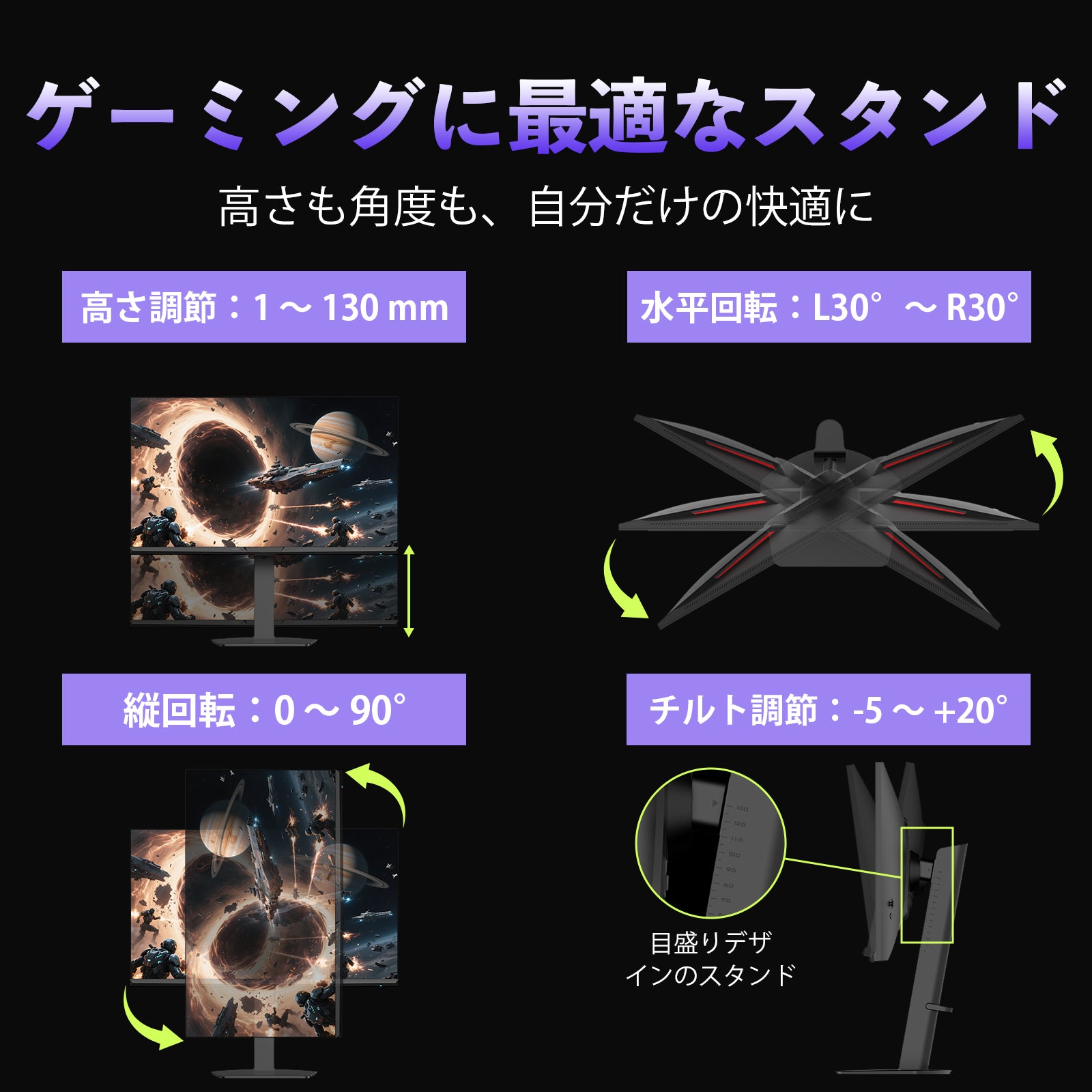 AMZG25F6Q Max - 24.5インチ 320Hz ゲーミングモニター WQHD