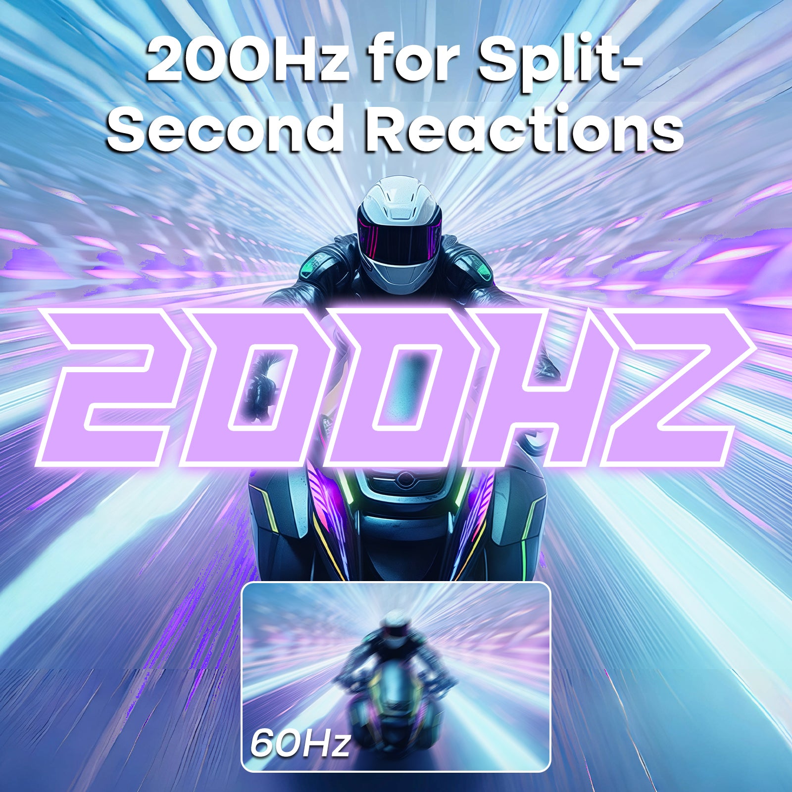 AMZG24X1W, 24" White Gaming Monitor 200Hz FHD