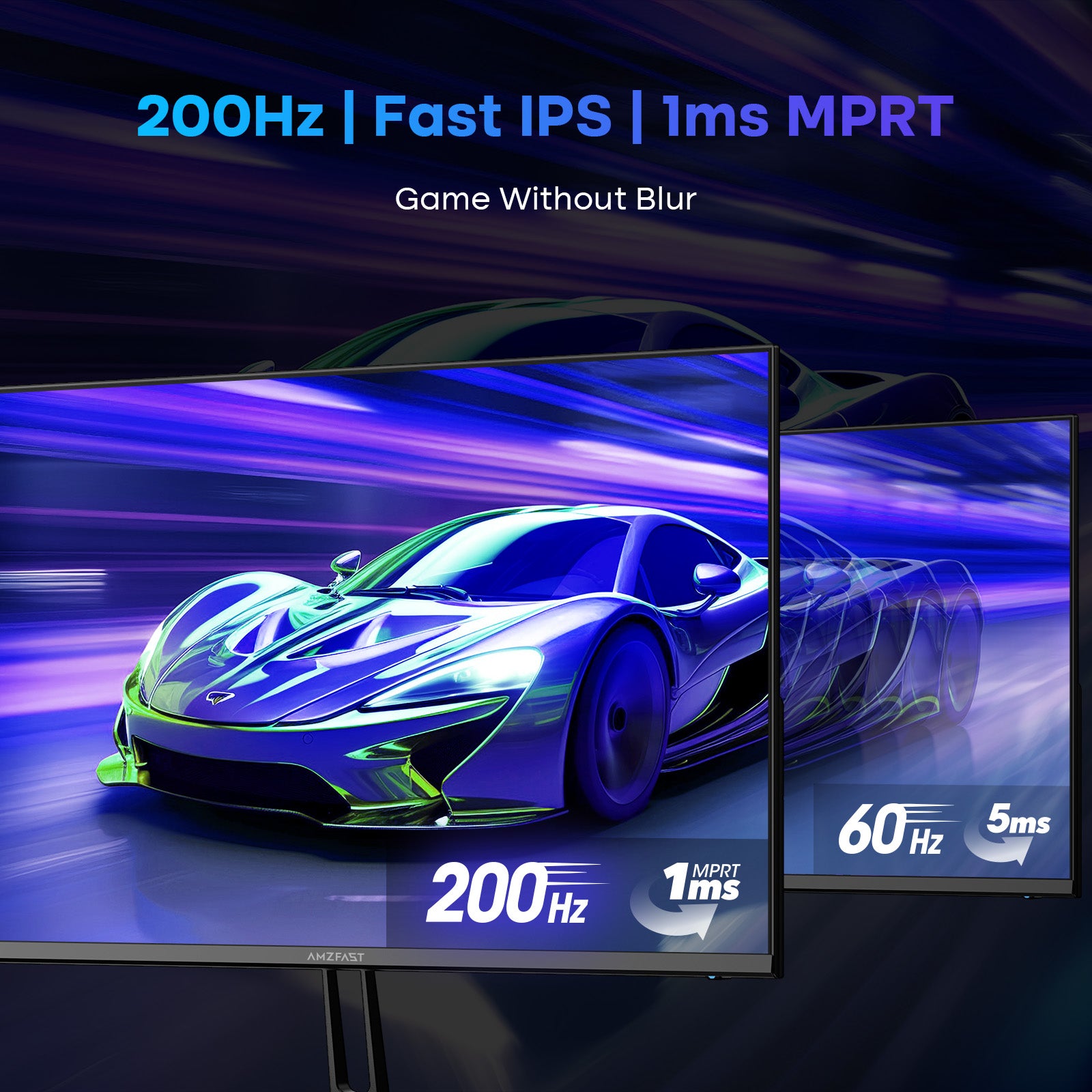AMZG25X1, 25" Gaming Monitor 200Hz FHD Fast IPS