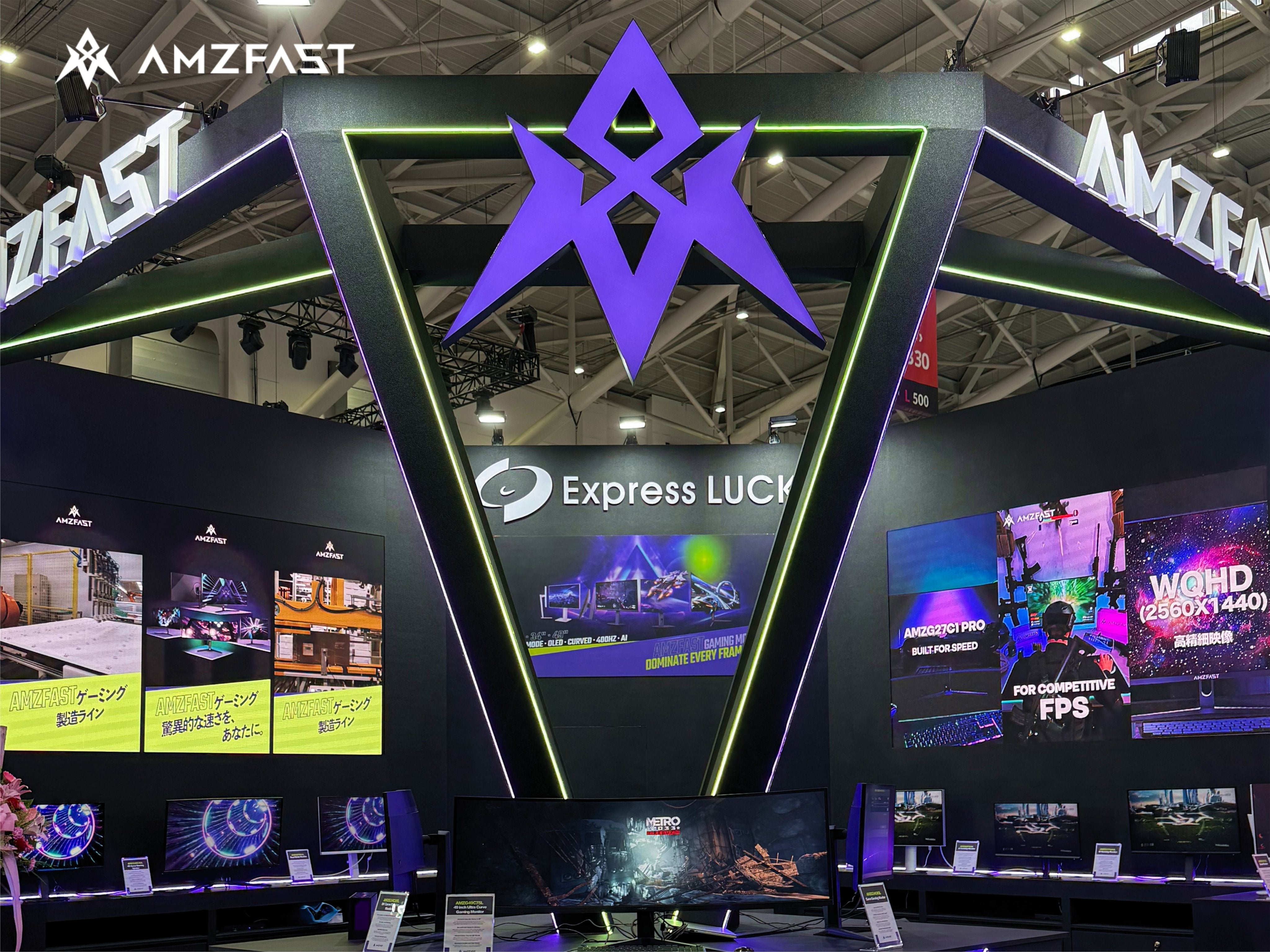 AMZFAST Unveils Expanded 2026 Lineup at Computex, Spanning OLED, Smart TV Integration, and Next-Generation Esports Displays