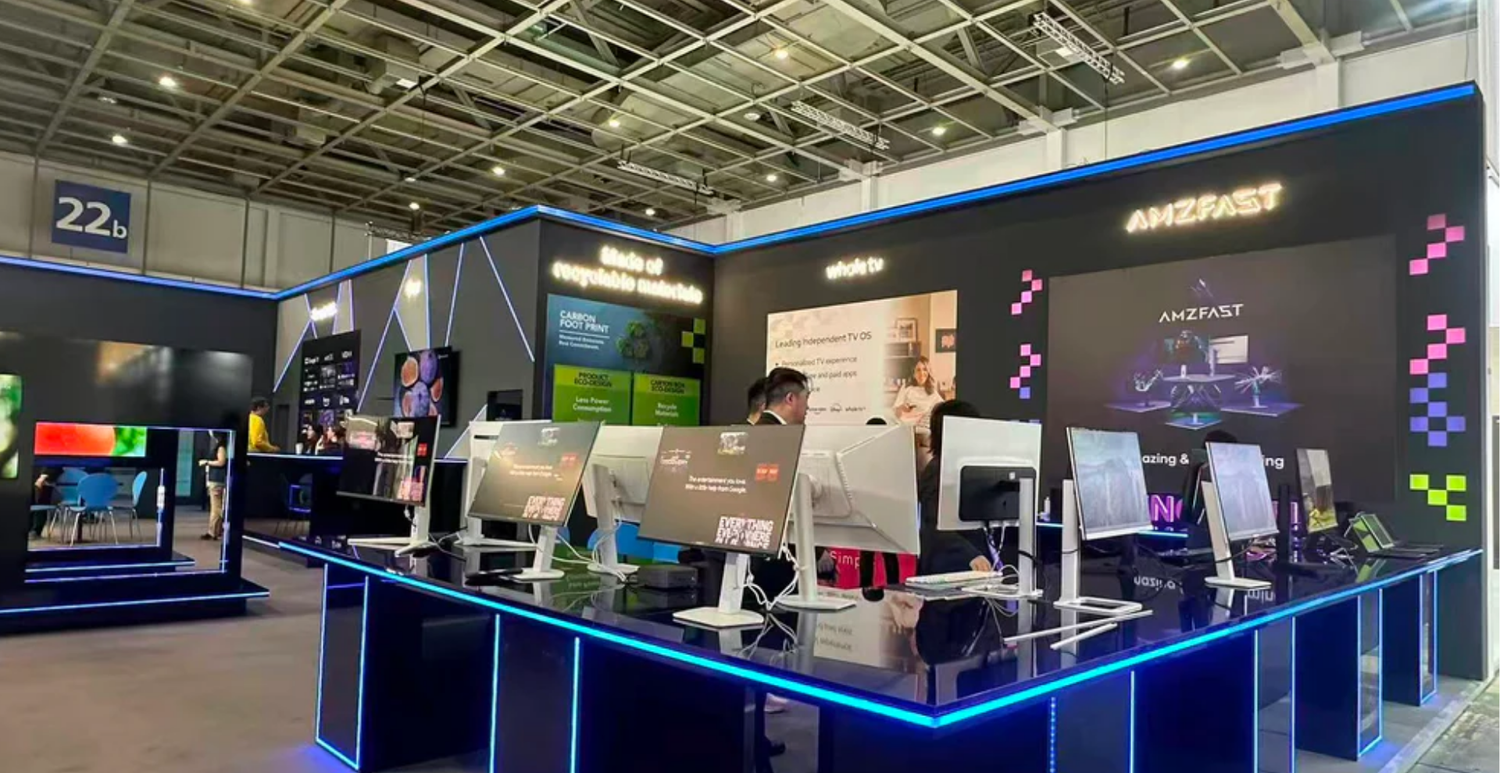 The AMZFAST Monitor Lineup at IFA 2025: White Series, Curved Displays, and OLED Monitor