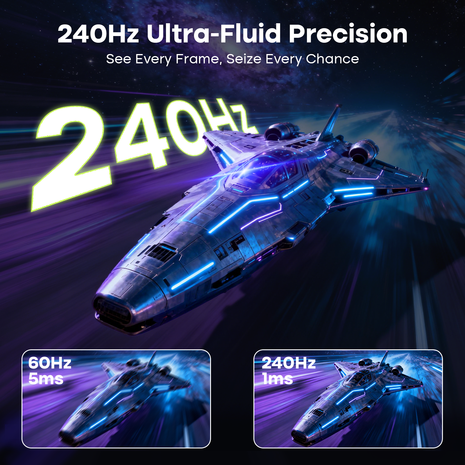 AMZG27C1Pro, 27 Zoll Curved Gaming Monitor 240Hz FHD