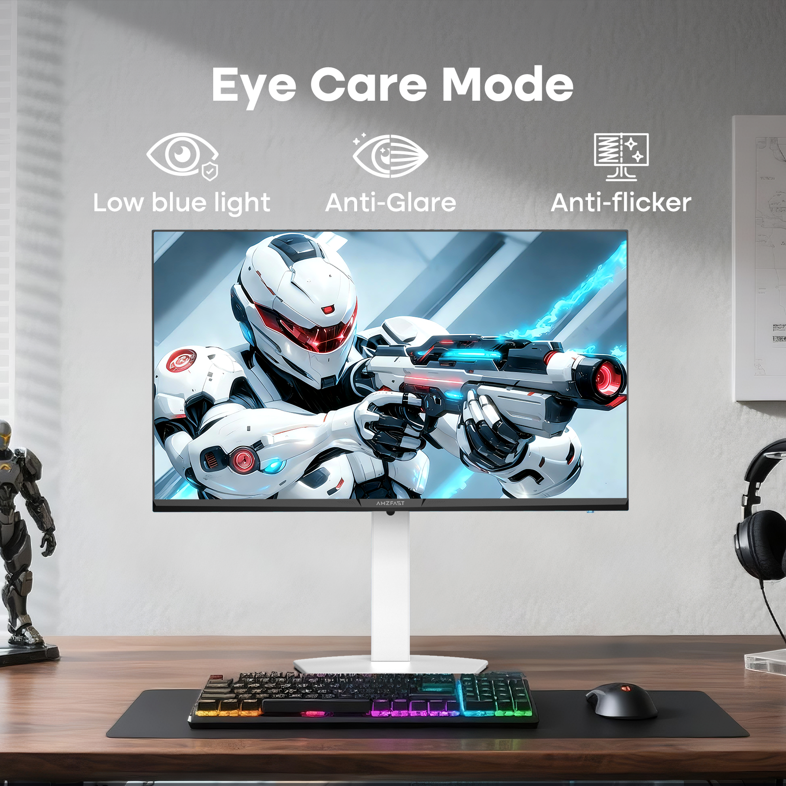 AMZG24F6Q, 24" Gaming Monitor QHD 2560x1440p 180Hz