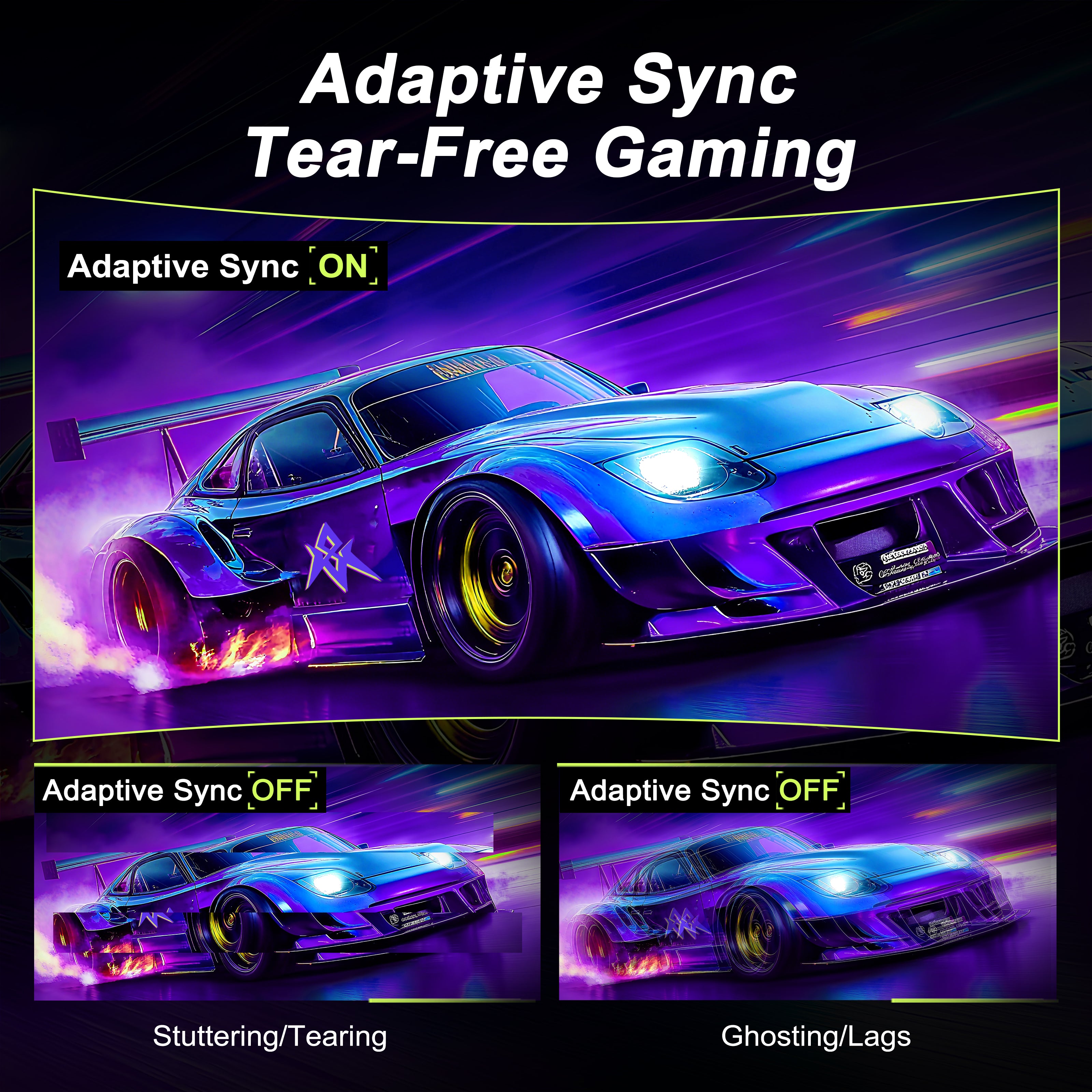  AMZG32C1F, 32 Zoll 240Hz Curved Gaming Monitor - FHD 1080p 1ms