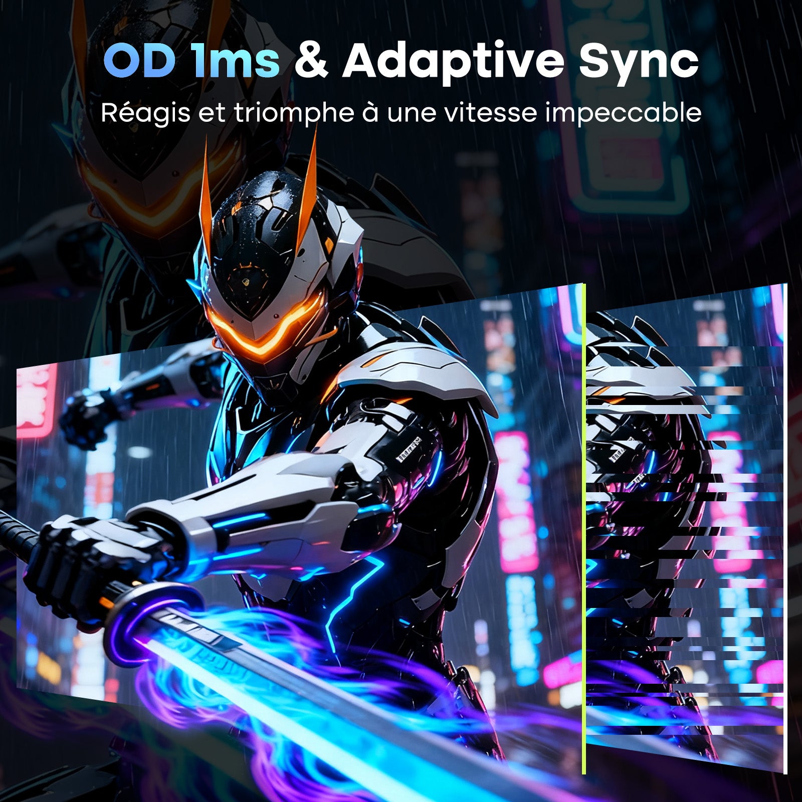 AMZG27F5Q, 27" Gaming Monitor QHD 2560x1440p 200Hz