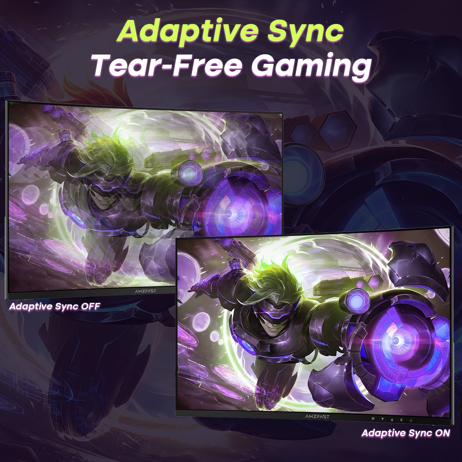 AMZG32C1Q, 32" Curved Gaming Monitor 180Hz QHD