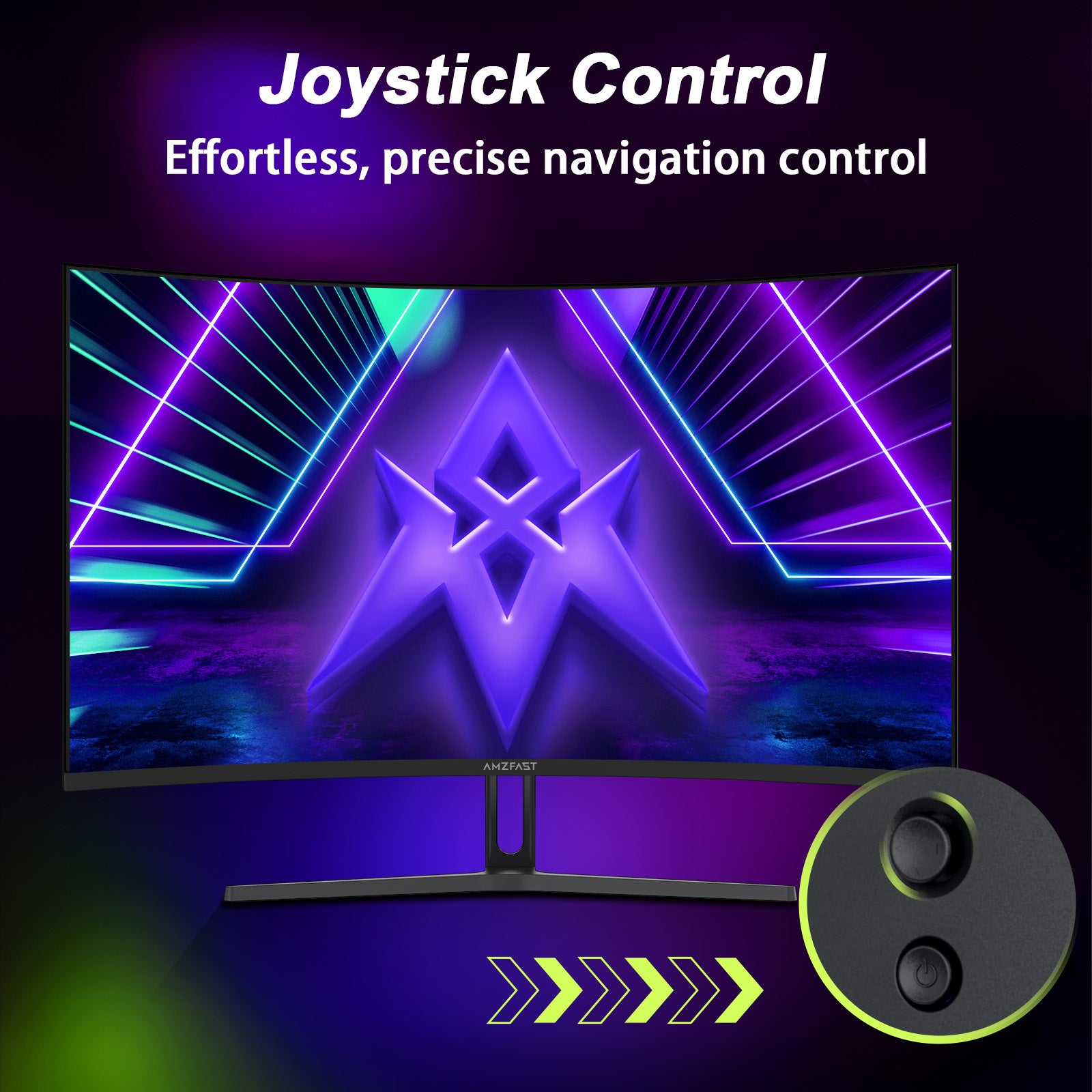  AMZG32C1F, 32 Zoll 240Hz Curved Gaming Monitor - FHD 1080p 1ms