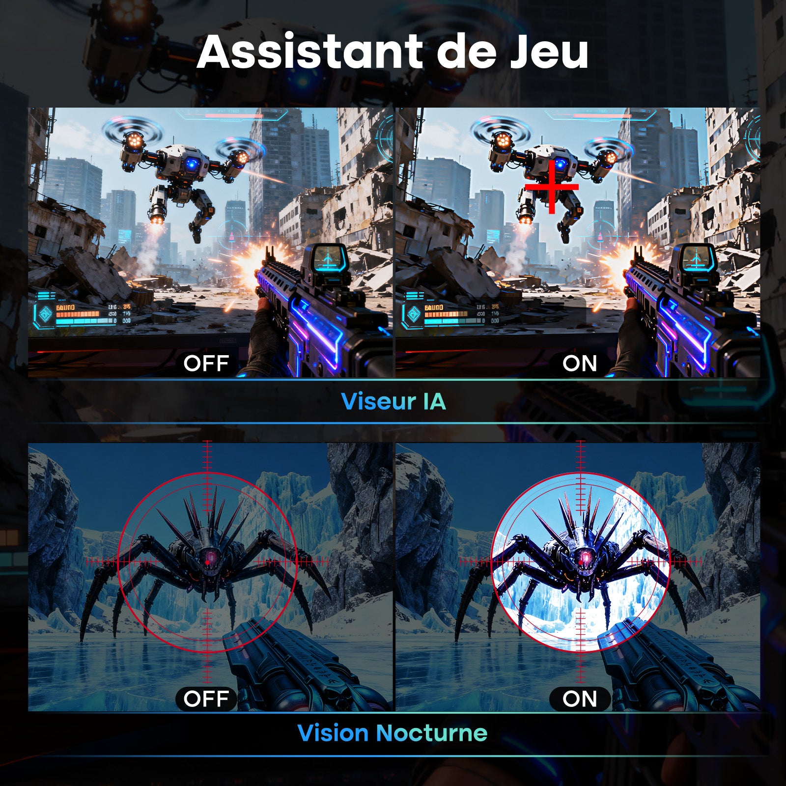 AMZG27F5Q, 27" Gaming Monitor QHD 2560x1440p 200Hz