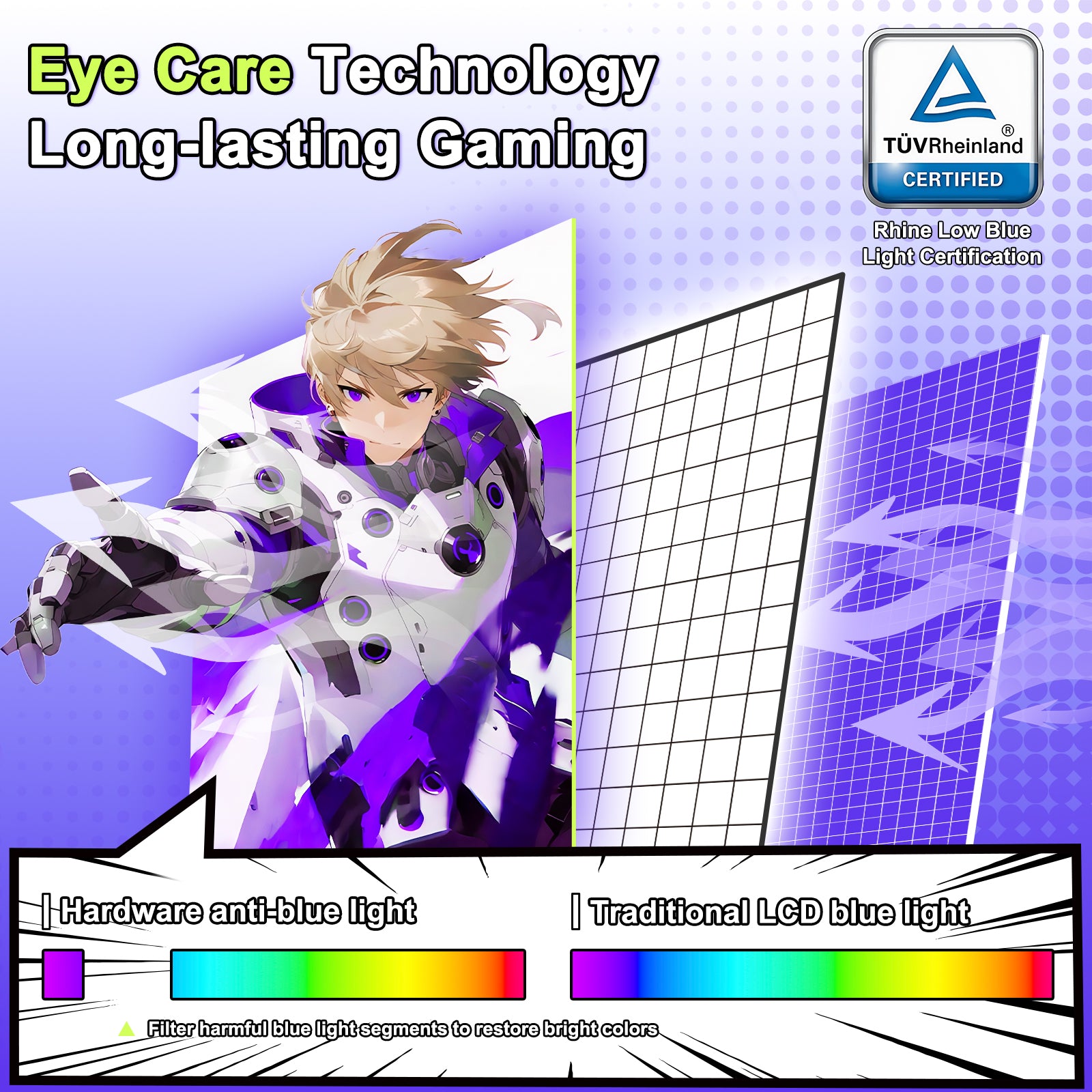 AMZG25F6F, 25" White Gaming Monitor 320Hz FHD Fast IPS