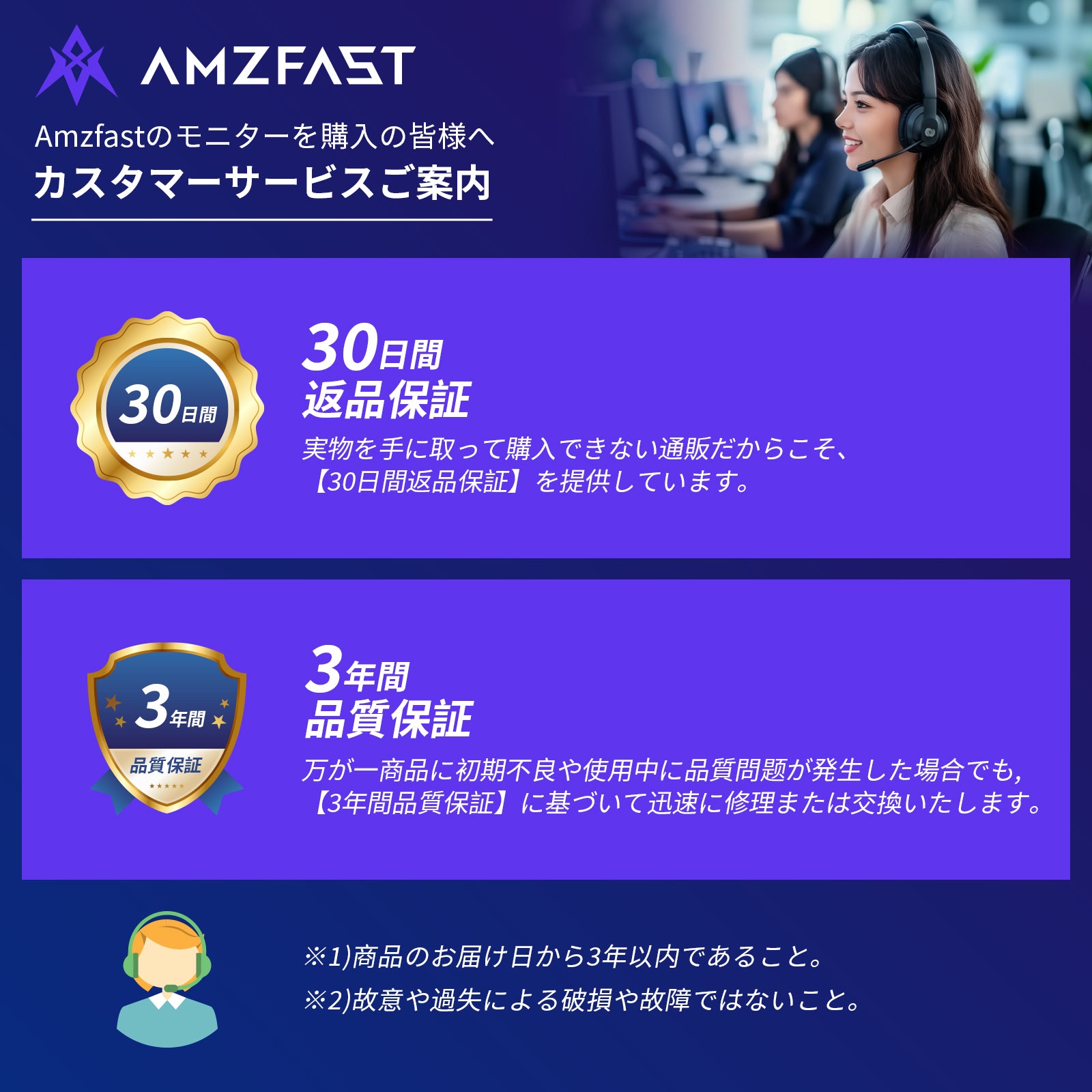 AMZFast ゲーミングモニター 27インチ 曲面 240Hz 1ms(MPRT) 4000:1 高