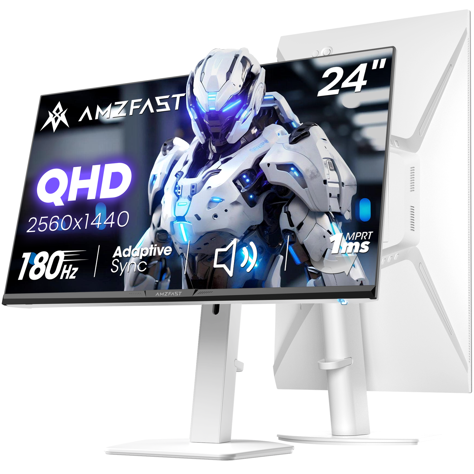 AMZG24F6Q, 24" Gaming Monitor QHD 2560x1440p 180Hz