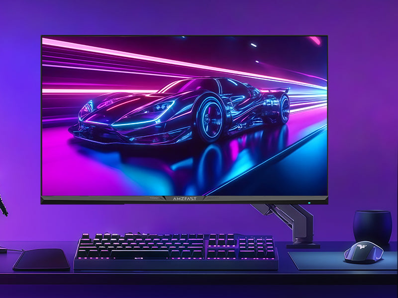 AMAZFast ゲーミングモニター 24.5インチ WQHD 320Hz HDR HDMI 2.1 FRL