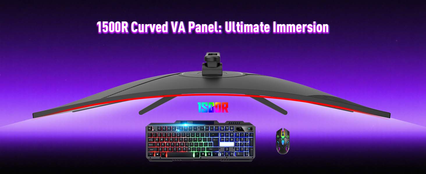 AMZFAST 34 inch Ultrawide Curved Gaming Monitor 240Hz UWQHD