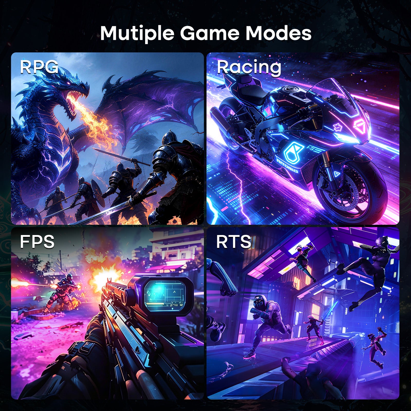 AMZG32C1F, 32" Curved Gaming Monitor 240Hz FHD