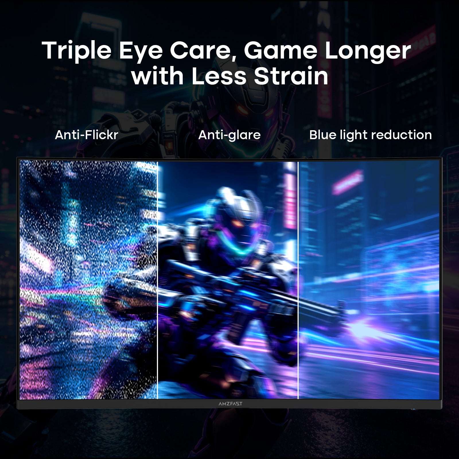 AMZG32C1F, 32" Curved Gaming Monitor 240Hz FHD