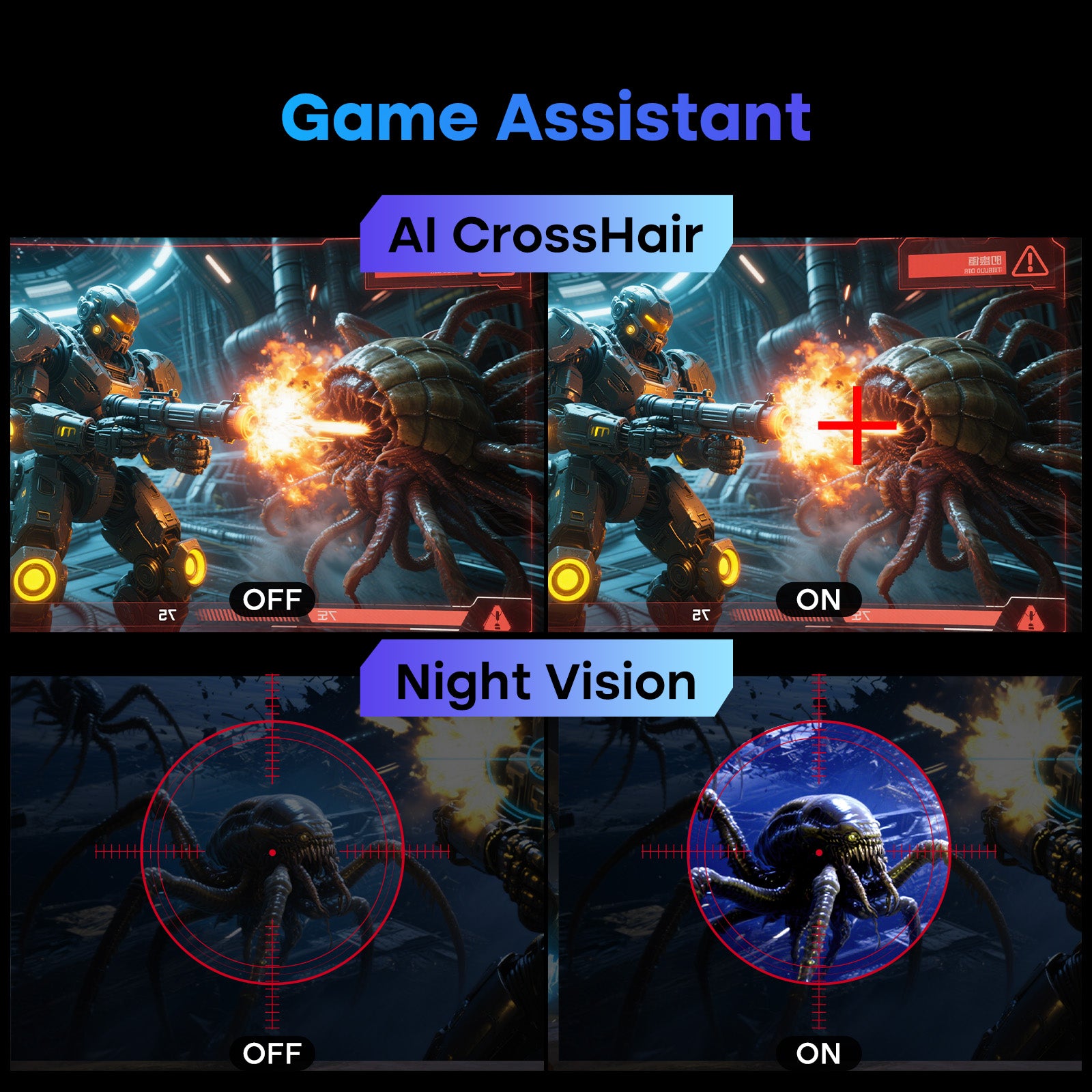 AMZG25X1, 25" Gaming Monitor 200Hz FHD Fast IPS